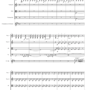 Ravel – Blues (clarinette sib et quatuor)