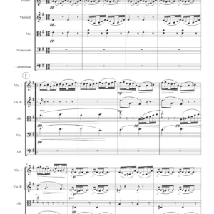 Ravel – Tombeau de Couperin : Prélude (5tette à cordes)